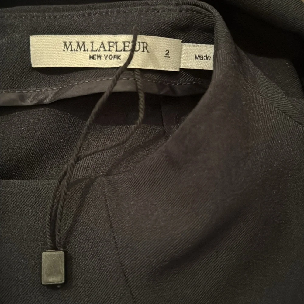 M.M. LaFleur The Malala Dress Recycled WonderTex in Midnight - Picture 8 of 9